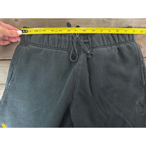 Playboy by PacSun Black Y2K Sweatpants Joggers Size Small - Picture 11 of 14